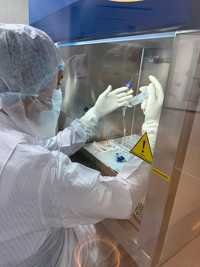 Alevy certified biotechnology lab in Pereira, Colombia